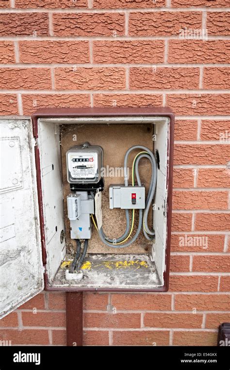 electric box meter|electrical meter box outside house.